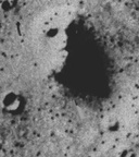 وجه على سطح المريخ